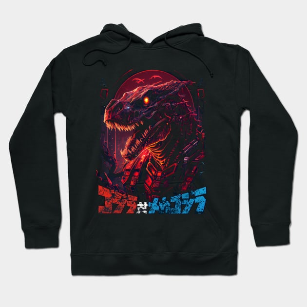 Mecha Godzilla Hoodie by gblackid